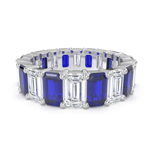 Valentine Sapphire and Diamond Ring