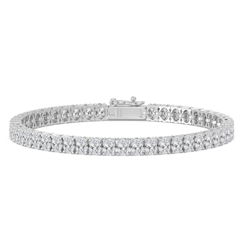 Adriana Oval Diamond Tennis Bracelet